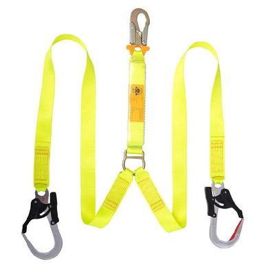 Fall Protection Full Body Harness with Safety Lanyard - China